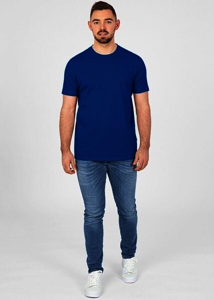 JAKO Herren T-Shirt Organic, blau, Gr.3XL