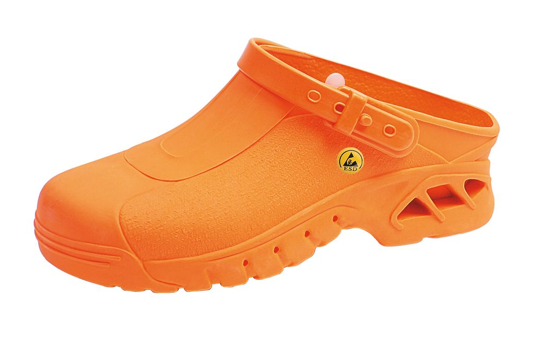 autoklavierbarer ABEBA Clog orange, Gr.40 autoklavierbarer ABEBA Clog orange, Gr.40