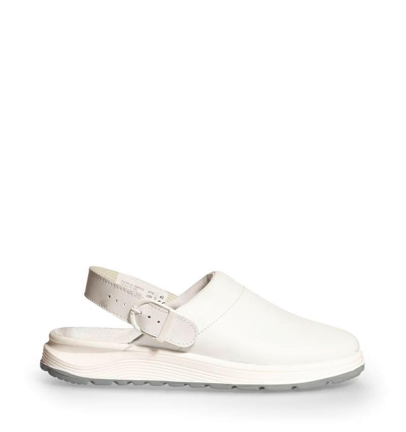 Abeba Berufsschuh ACTIVE Clog 87021 , weiß, Größe 38