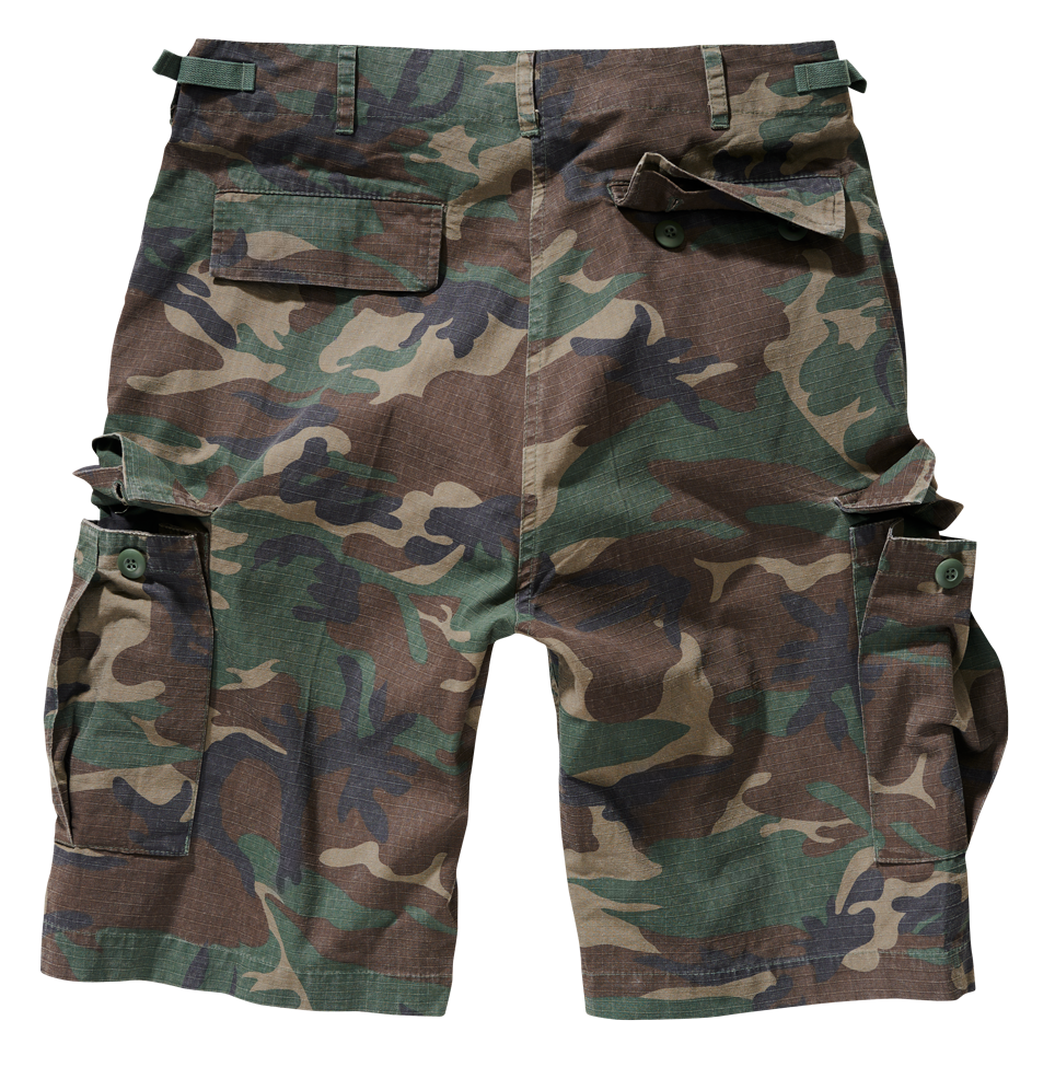 Brandit BDU Ripstop Shorts, Farbe woodland