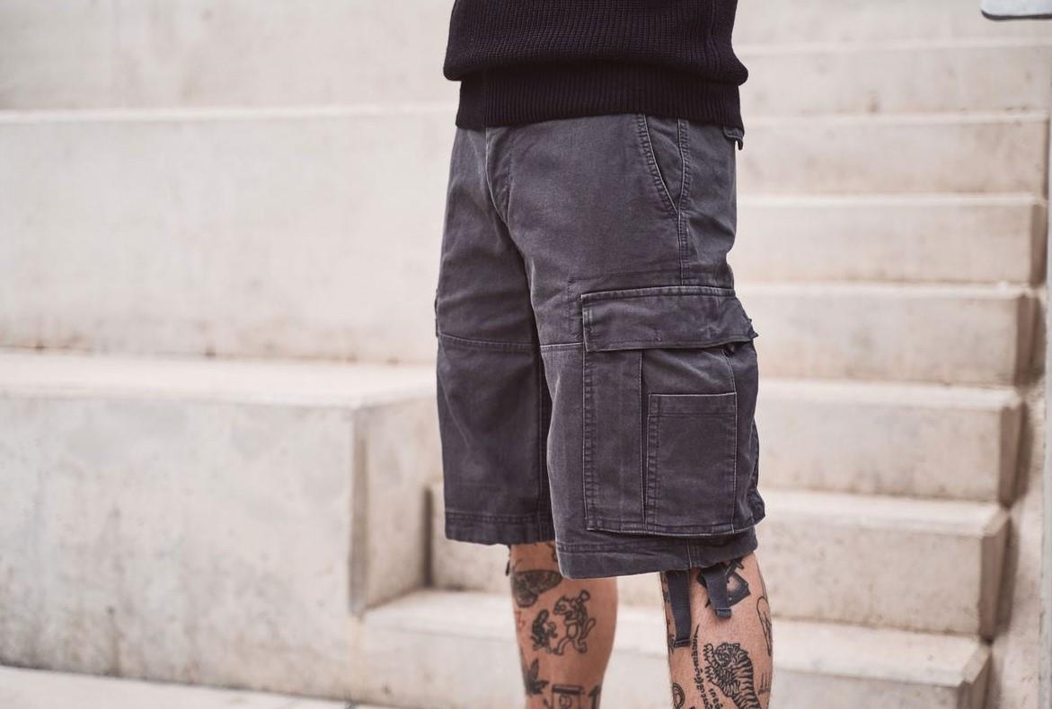 Brandit Vintage Classic Shorts Farbe anthrazit, Größe S Brandit Vintage Classic Shorts Farbe anthrazit, Größe S