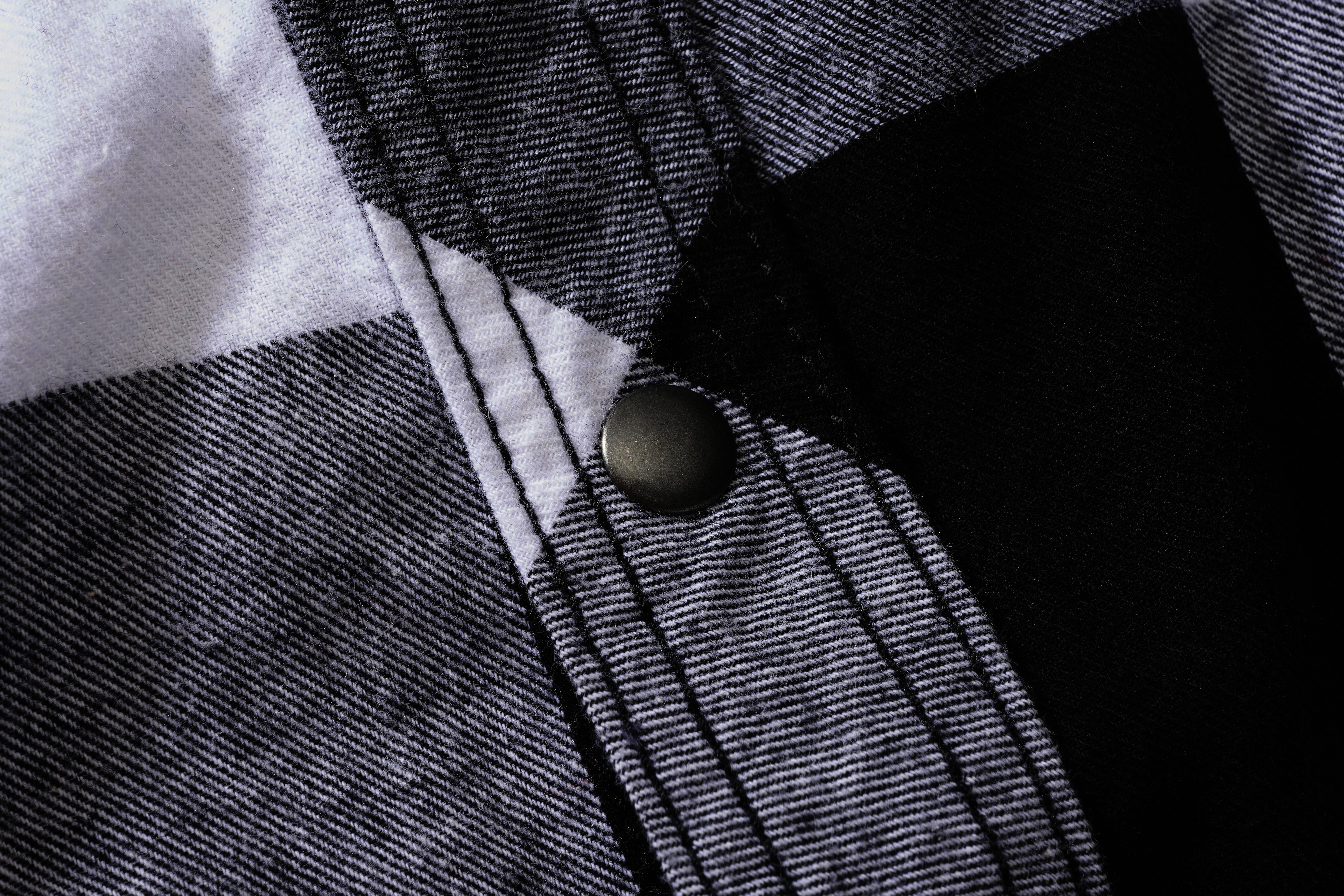 Brandit Checkshirt, Farbe weiß/schwarz, Größe L