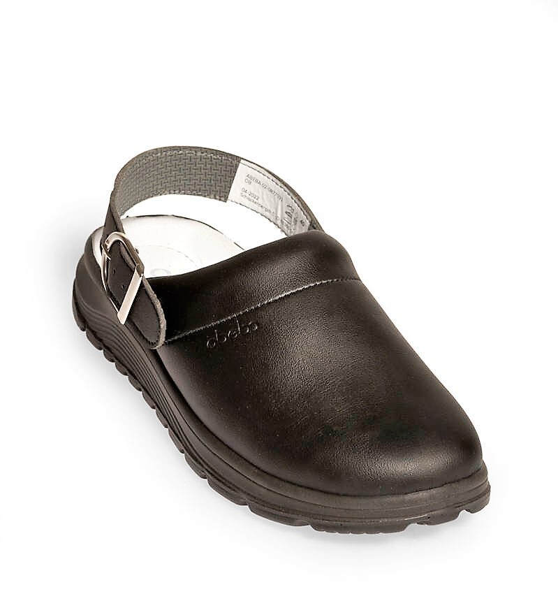 Abeba Berufsschuh ACTIVE Clog 87031 , schwarz, Größe 44