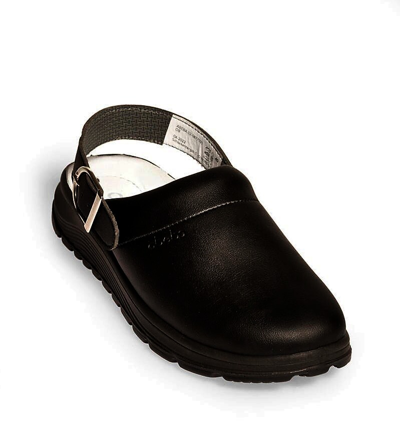 Abeba Berufsschuh ACTIVE Clog 87031 , schwarz, Größe 44