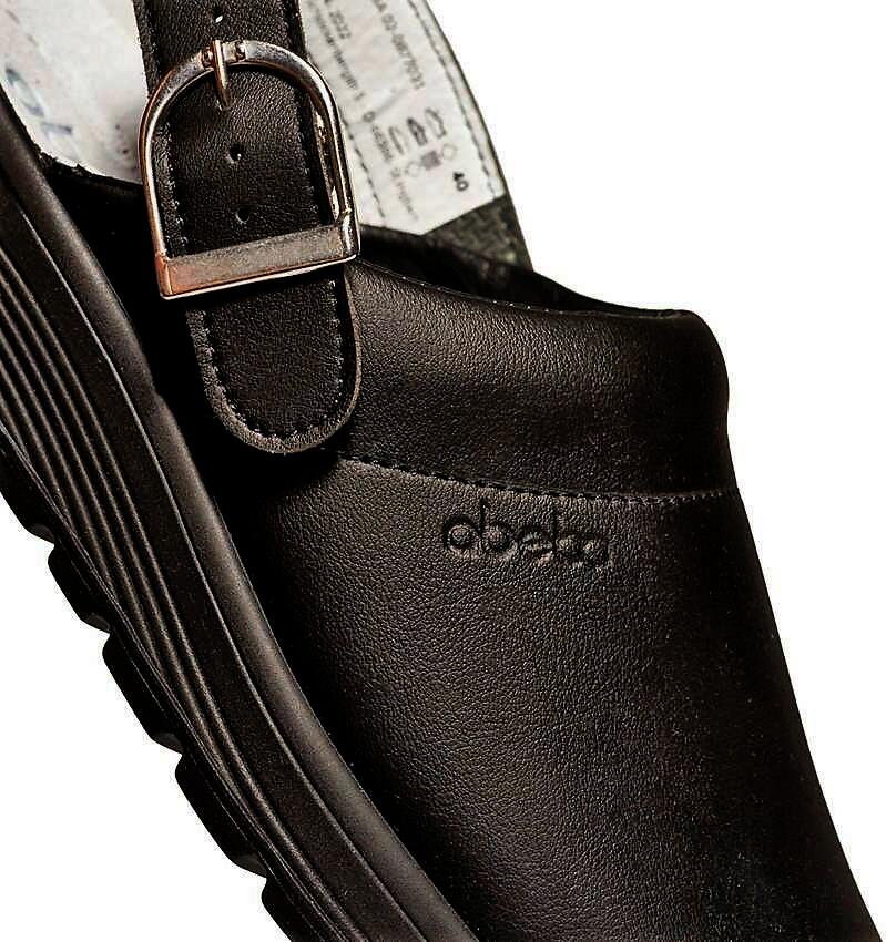 Abeba Berufsschuh ACTIVE Clog 87031 , schwarz, Größe 44