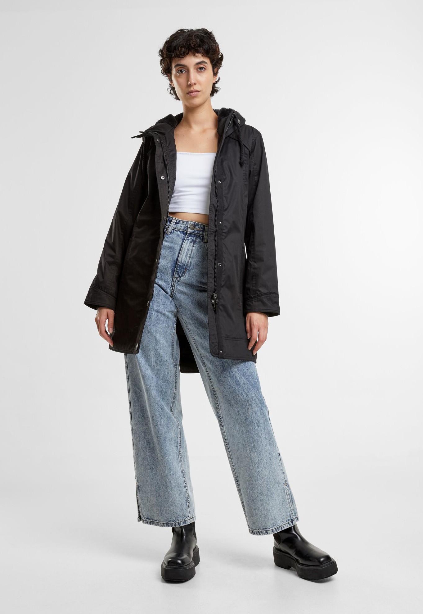 Brandit Women Savannah Parka, Schwarz, Gr.M