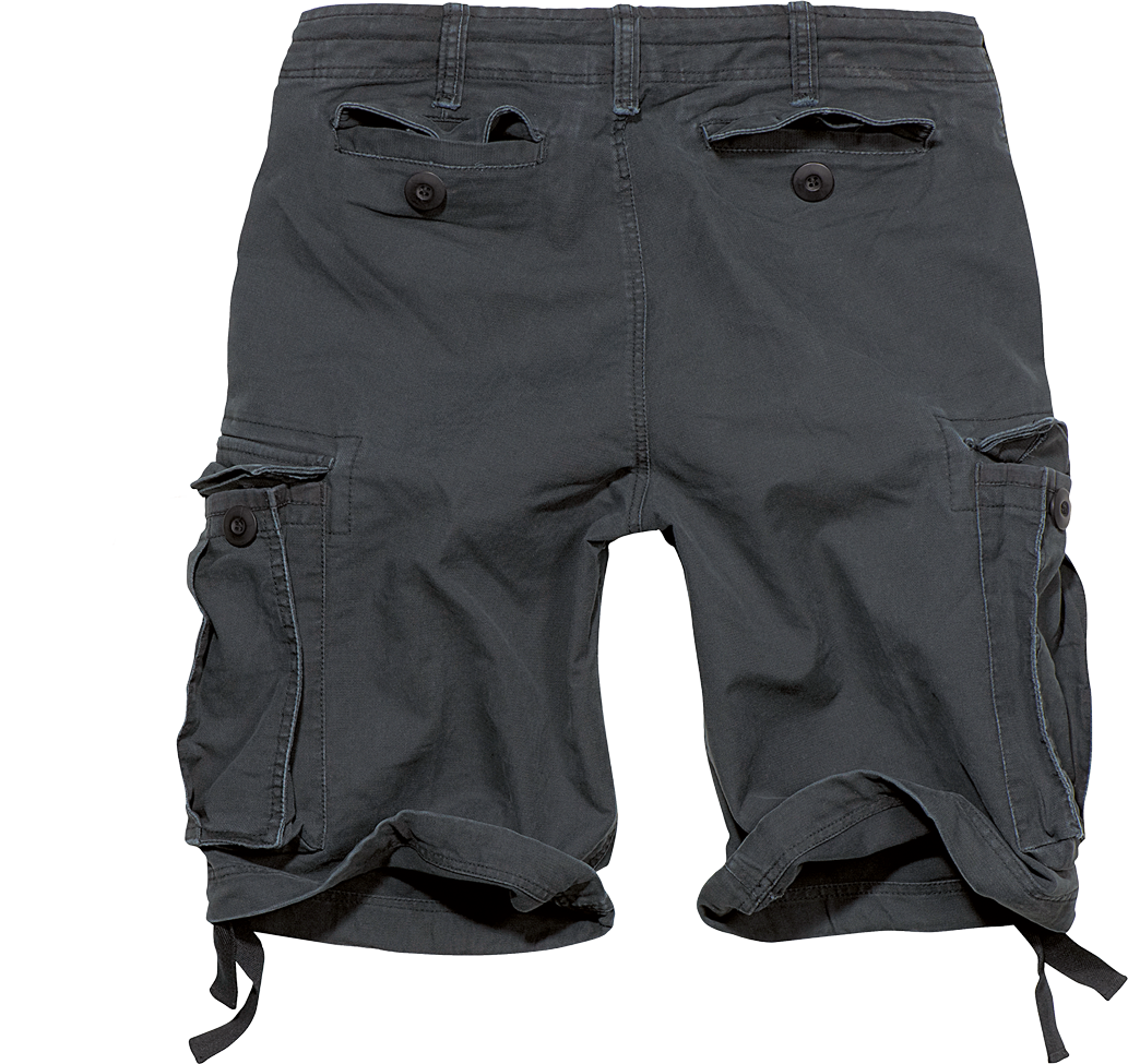 Brandit Vintage Classic Shorts Farbe schwarz, Größe XXL