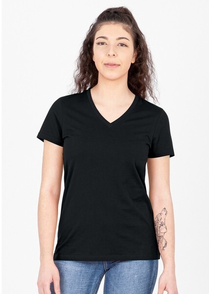 JAKO Damen T-Shirt Organic, schwarz, Gr.38