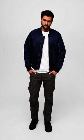 Brandit MA 1 Jacket, Farbe Dark Navy, Gr.S