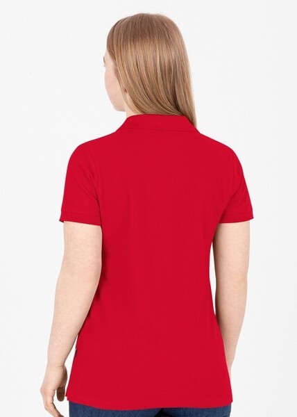 JAKO Damen Polo-Shirt Organic, rot, Gr.34