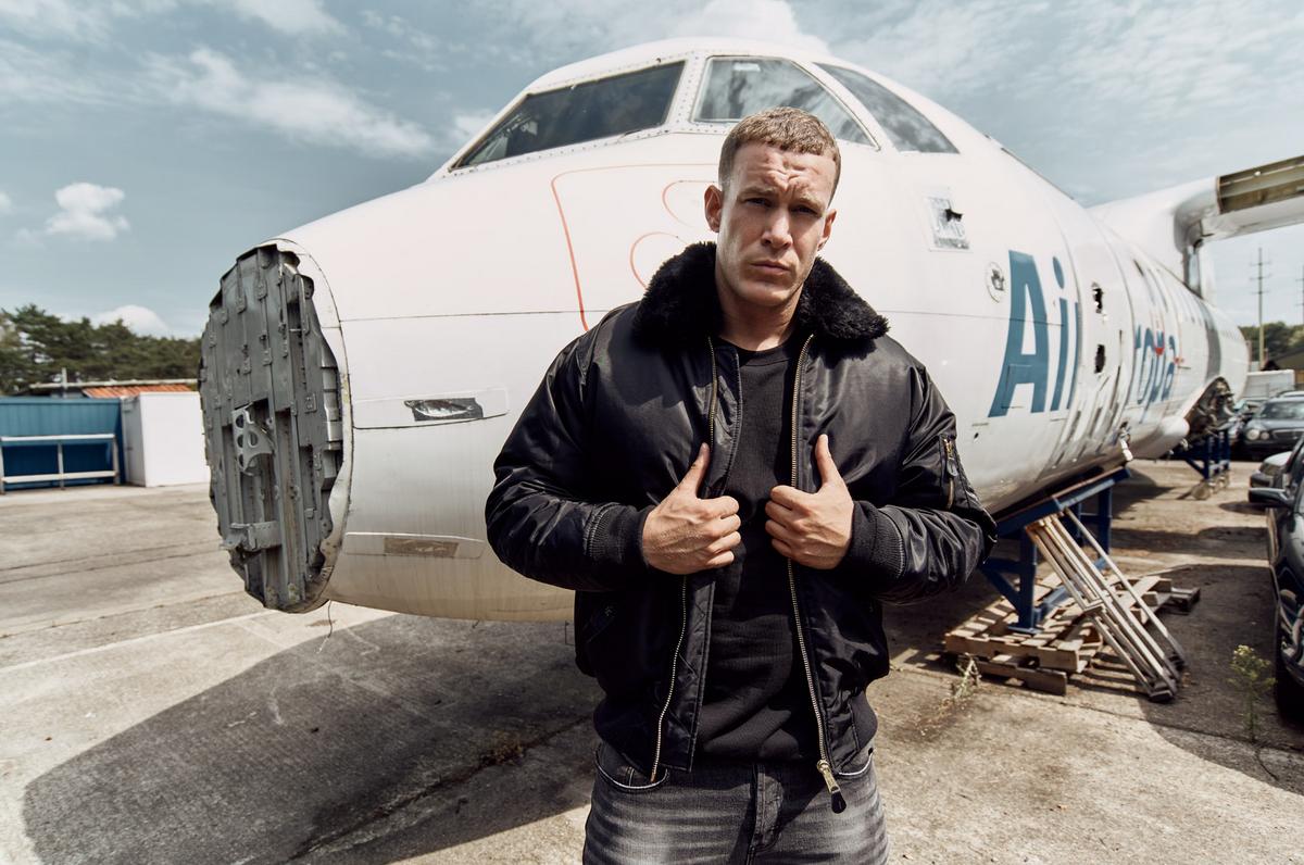Brandit MA2 Jacket Fur Collar, Größe XXL