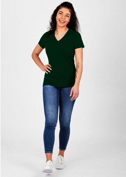 JAKO Damen T-Shirt Organic, grün, Gr.40