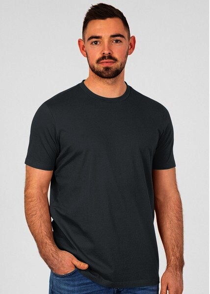 JAKO Herren T-Shirt Organic, steingrau, Gr.M