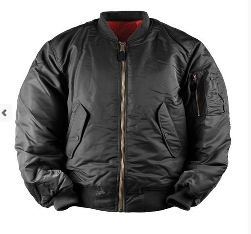 US FLIEGERJACKE 'MA1® BASIC', SCHWARZ, GR.L