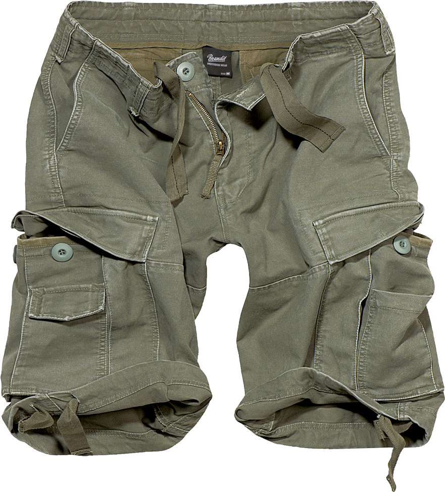 Brandit Vintage Classic Shorts Farbe oliv, Größe 4XL