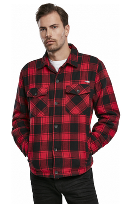 Brandit Lumberjacket rot/schwarz, Größe 6XL