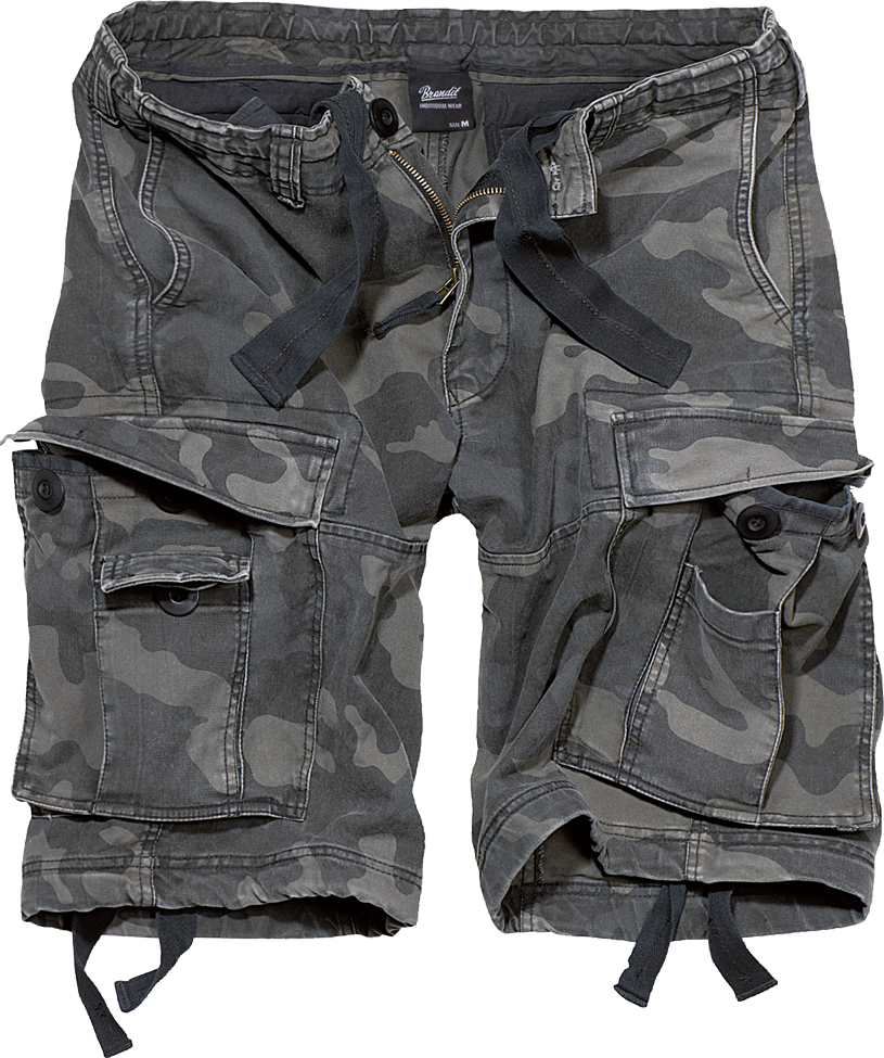 Brandit Vintage Classic Shorts Farbe darkcamo, Größe XXL