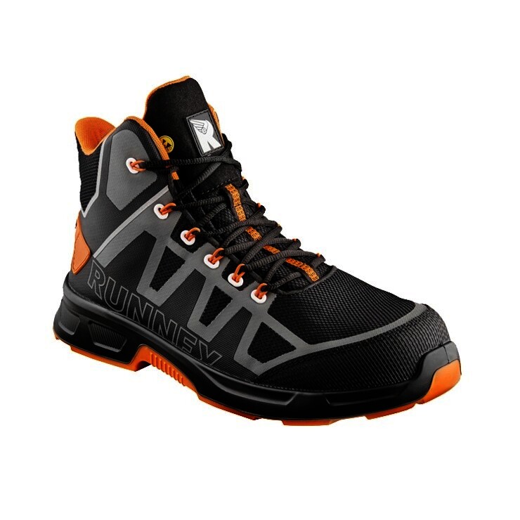 RUNNEX® S3S-ESD Sicherheitsschnürstiefel ActionStar 5353, Gr.42