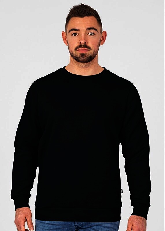 JAKO Sweat-Shirt Organic, schwarz, Gr.S