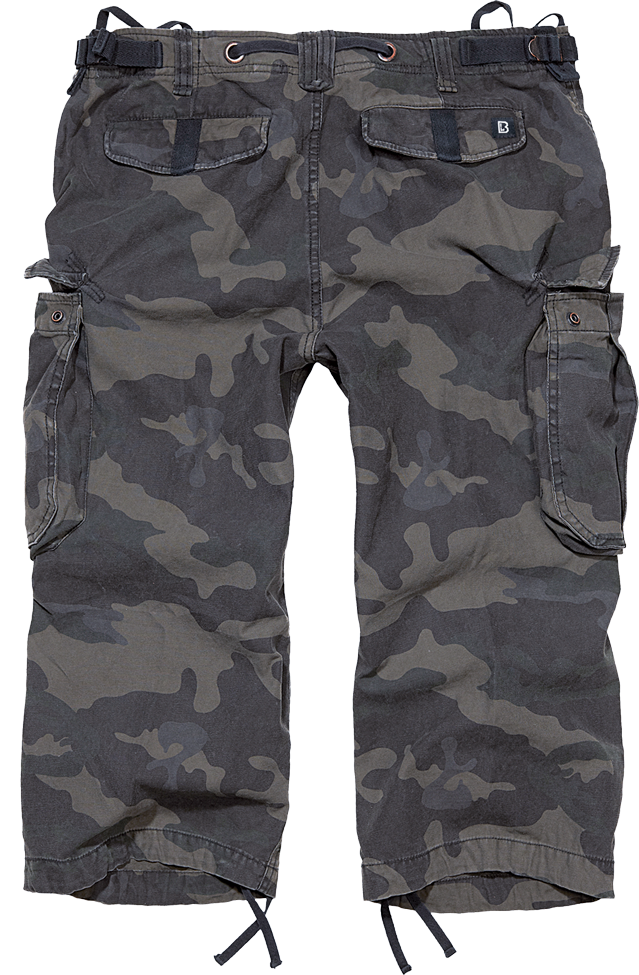 Brandit Industry ¾ Shorts darkcamo, Größe L