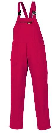 teXXor Latzhose 290g/m²  rot, Größe 26
