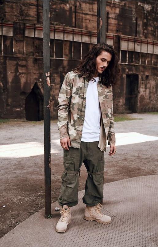 Brandit M65 Vintage Trousers oliv, Größe 3XL