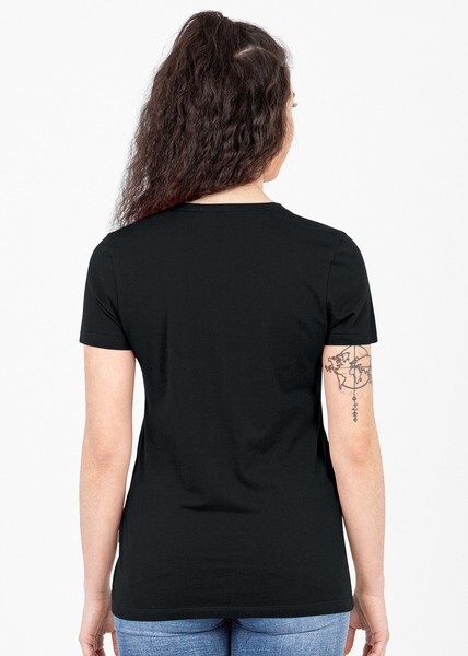 JAKO Damen T-Shirt Organic, schwarz, Gr.38