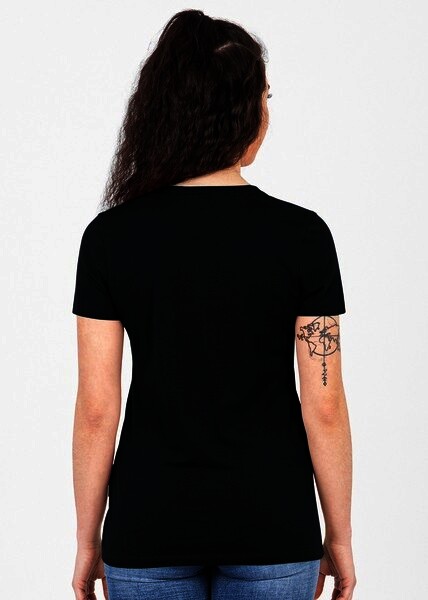 JAKO Damen T-Shirt Organic, schwarz, Gr.38