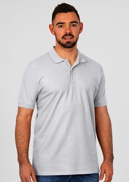 JAKO Herren Polo-Shirt Organic, weiß, Gr.XL
