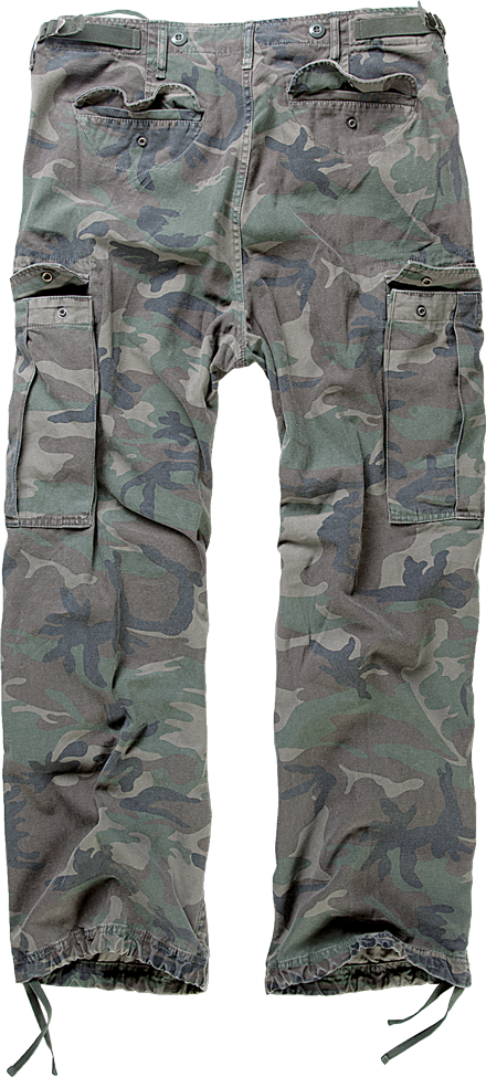 Brandit M65 Vintage Trousers, Farbe woodland, Größe S