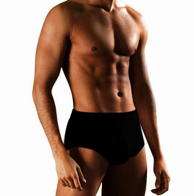 Herren Slip mit Eingriff 2 x 3er Pack Feinripp Farbe: schwarz, Größe 9