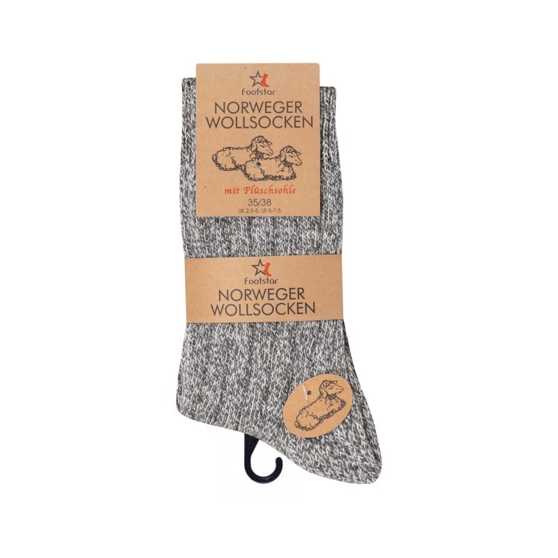 Damen Norwegersocken 62789, 3er-Pack, Gr.39/42