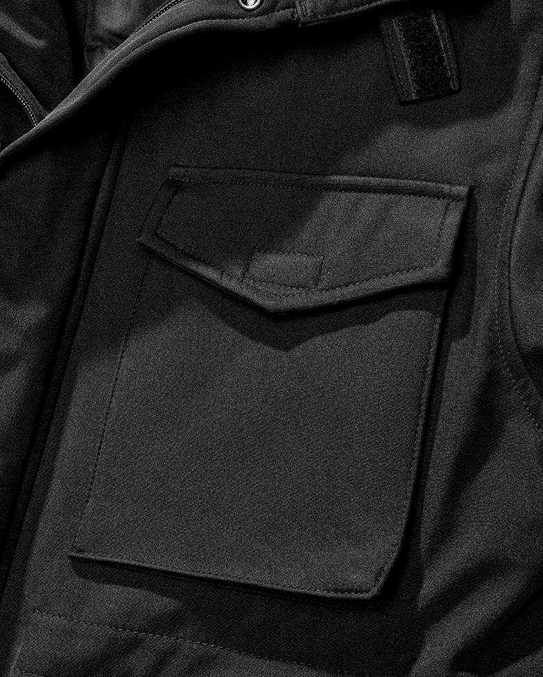 Brandit M65 Softshelljacket, Schwarz, Gr.6XL