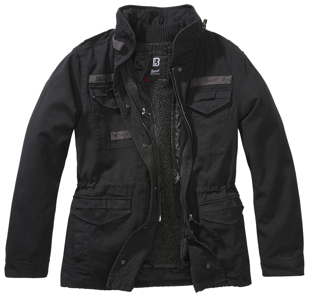 Brandit Damen M65 Giant Jacke,Schwarzv, Gr.L