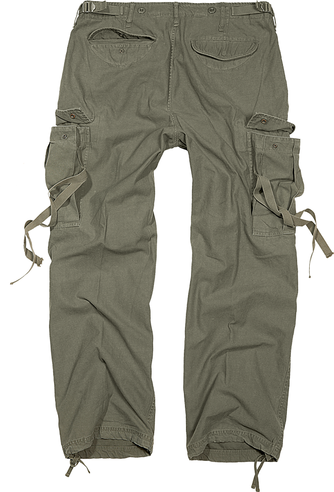 Brandit M65 Vintage Trousers oliv, Größe 3XL