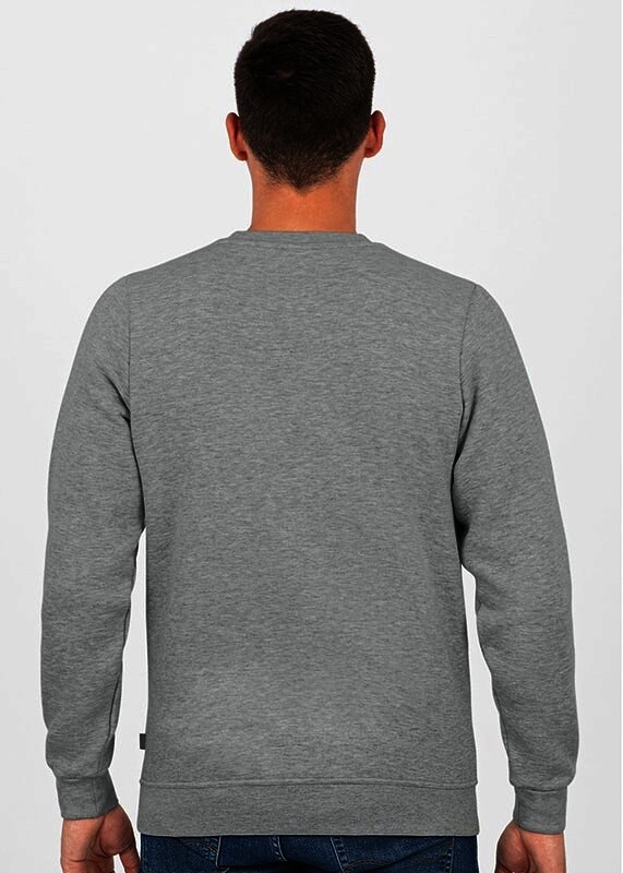 JAKO Sweat-Shirt Organic, hellgrau meliert, Gr.5XL