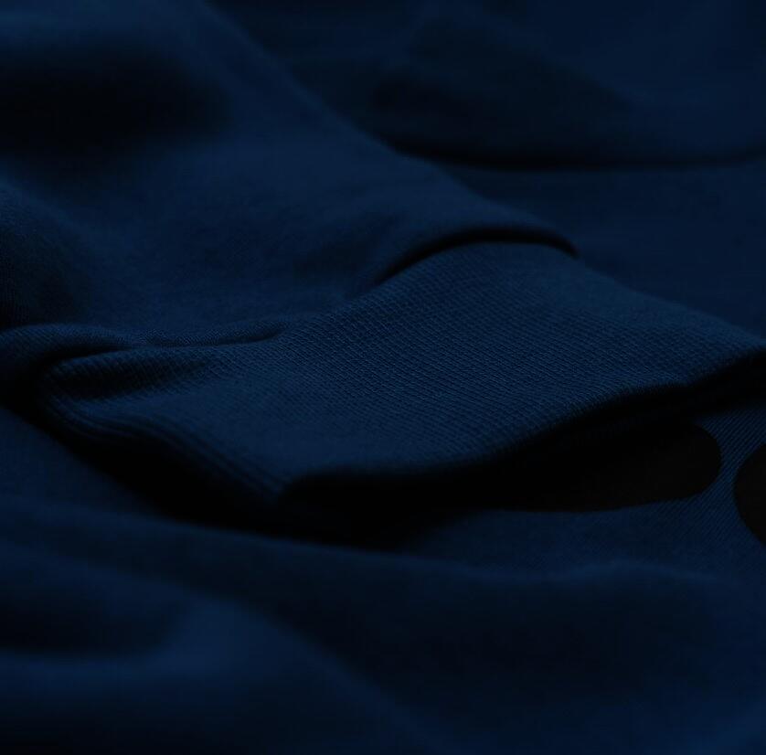 SOLLSO. Hoodie „Pure Logo“, Farbe Rough Sea, Größe 3XL