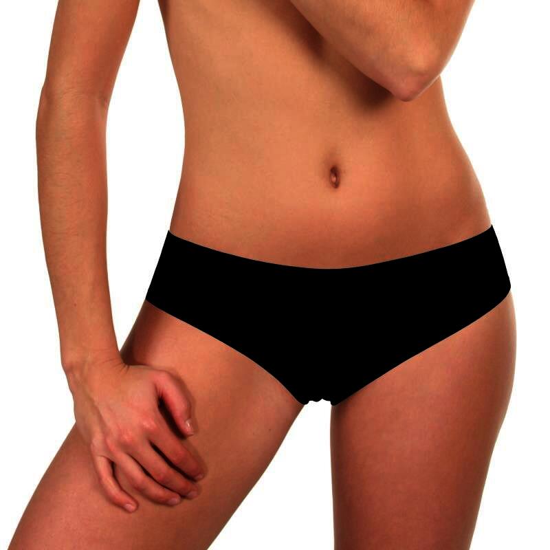 Damen Bikinislip 18133, Lasercut Lurex, 3 x 2er-Pack, Gr.44/46