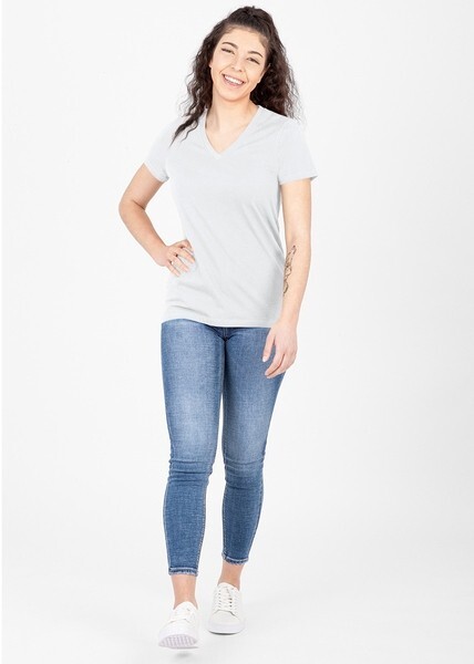 JAKO Damen T-Shirt Organic, weiß, Gr.40