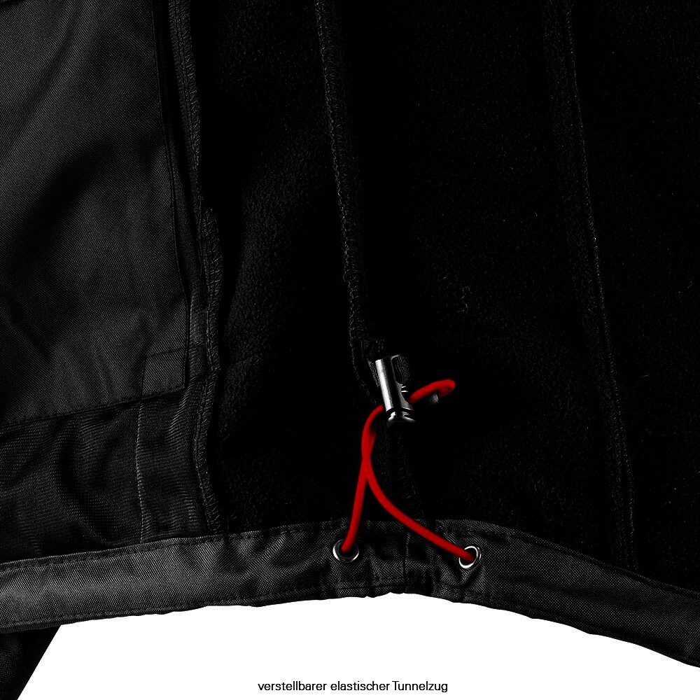 Softshell-Jacke MONTANA, grau/schwarz, Gr.XS