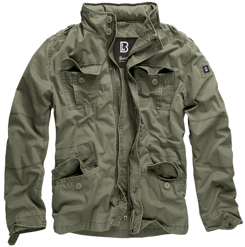 Brandit Britannia Jacket oliv, Größe 4XL