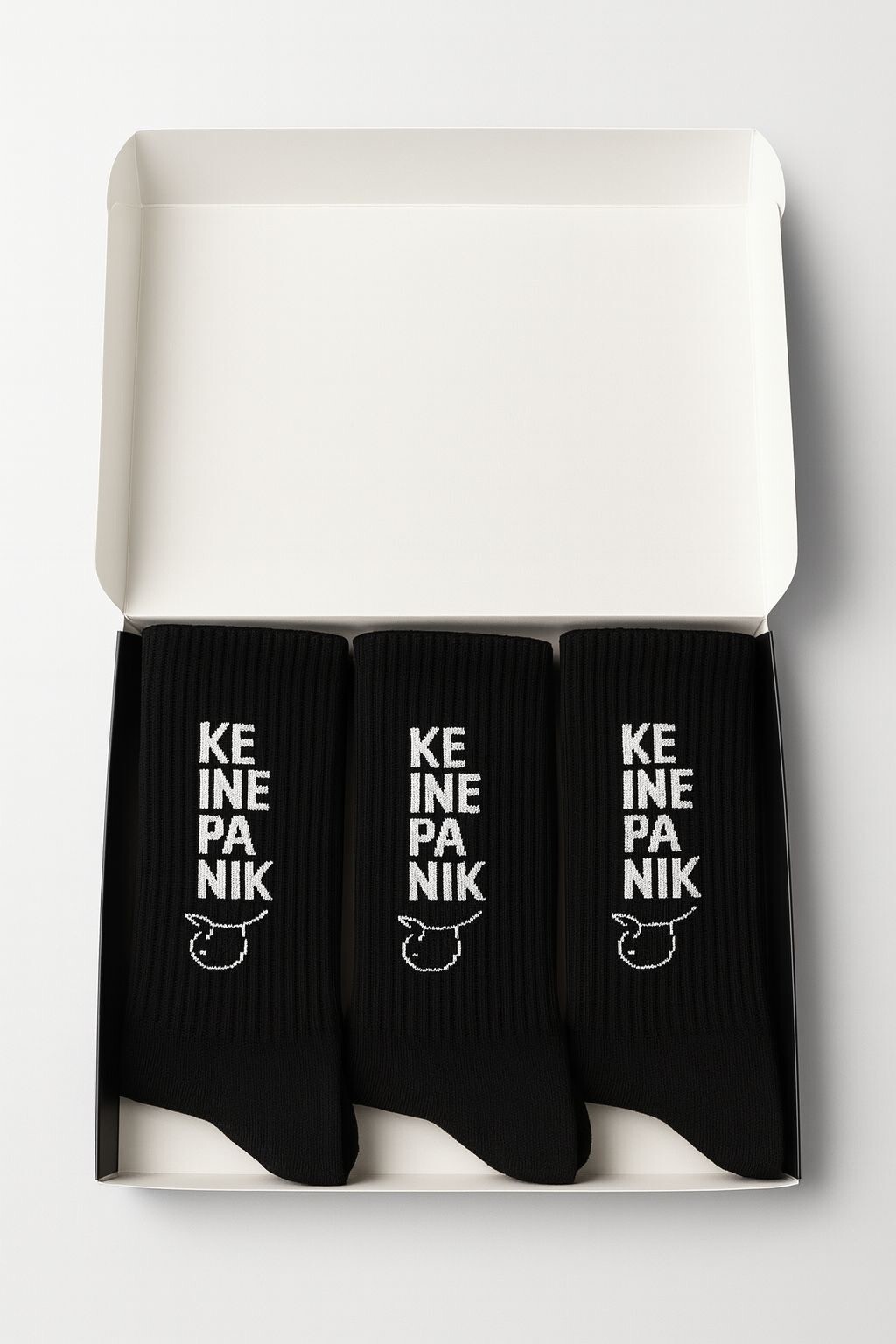 SOLLSO. Tennissocken, 3er-Pack, schwarz, Gr.35/38