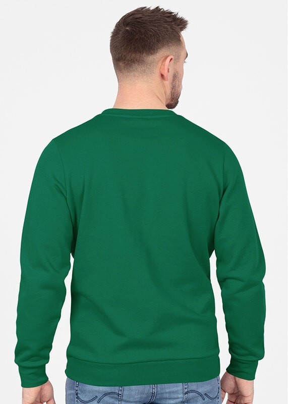 JAKO Sweat-Shirt Organic, grün, Gr.S