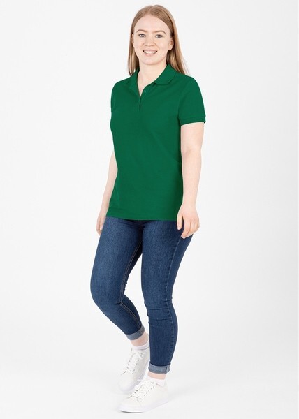 JAKO Damen Polo-Shirt Organic, grün, Gr.46