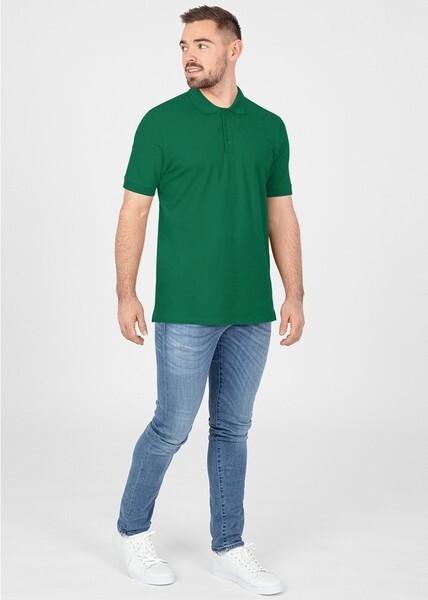JAKO Herren Polo-Shirt Organic, grün, Gr.XXL