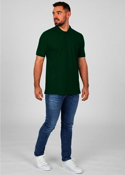 JAKO Herren Polo-Shirt Organic, grün, Gr.XXL