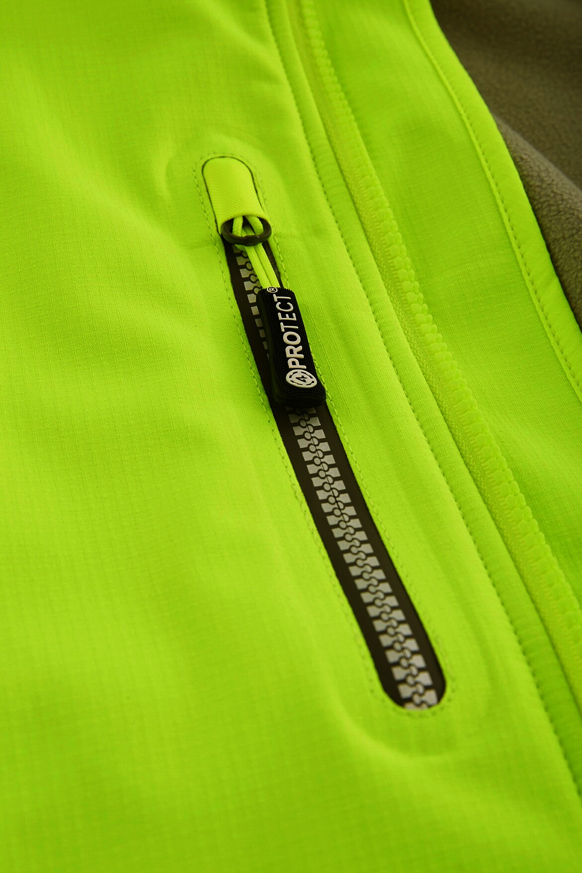 4PROTECT® Warnschutz-Softshellweste PARAMUS, leuchtgelb, Gr.4XL