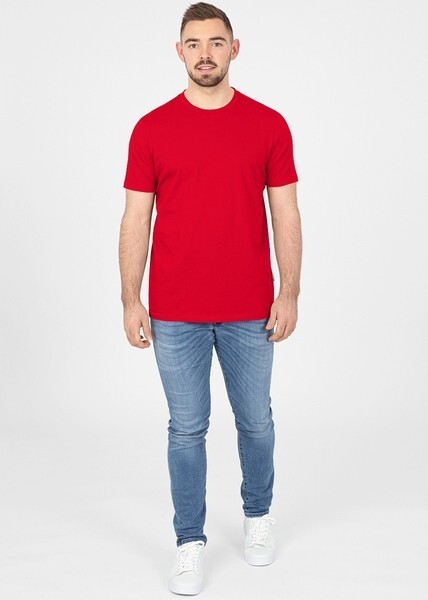 JAKO Herren T-Shirt Organic, rot, Gr.XXL