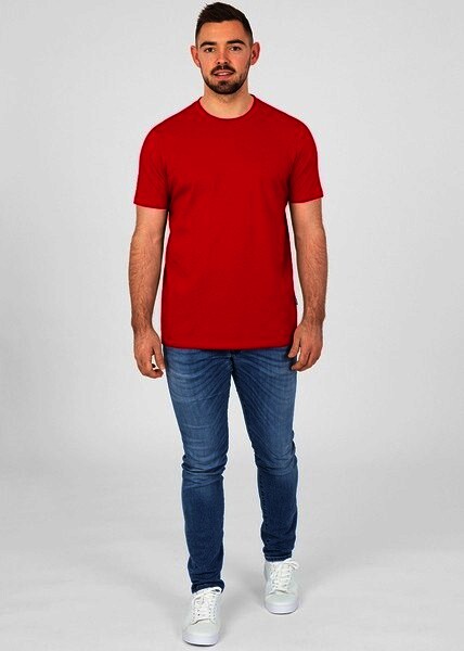 JAKO Herren T-Shirt Organic, rot, Gr.XXL