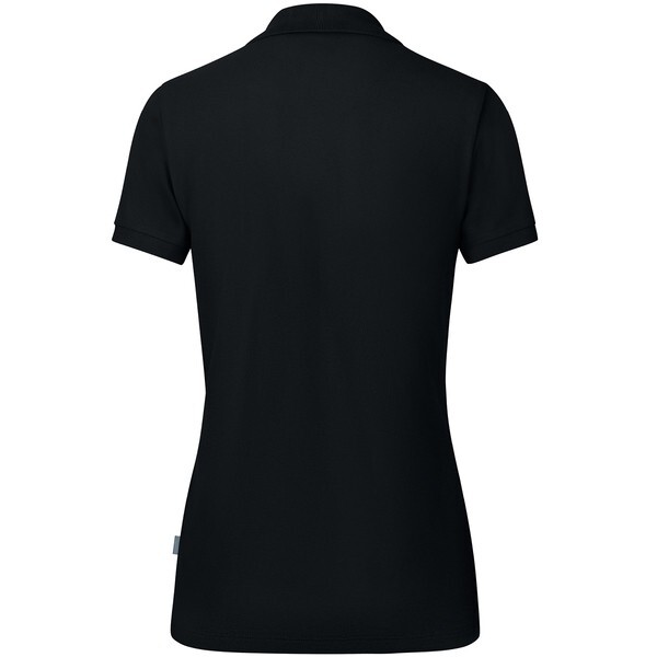 JAKO Damen Polo-Shirt Organic, schwarz, Gr.42